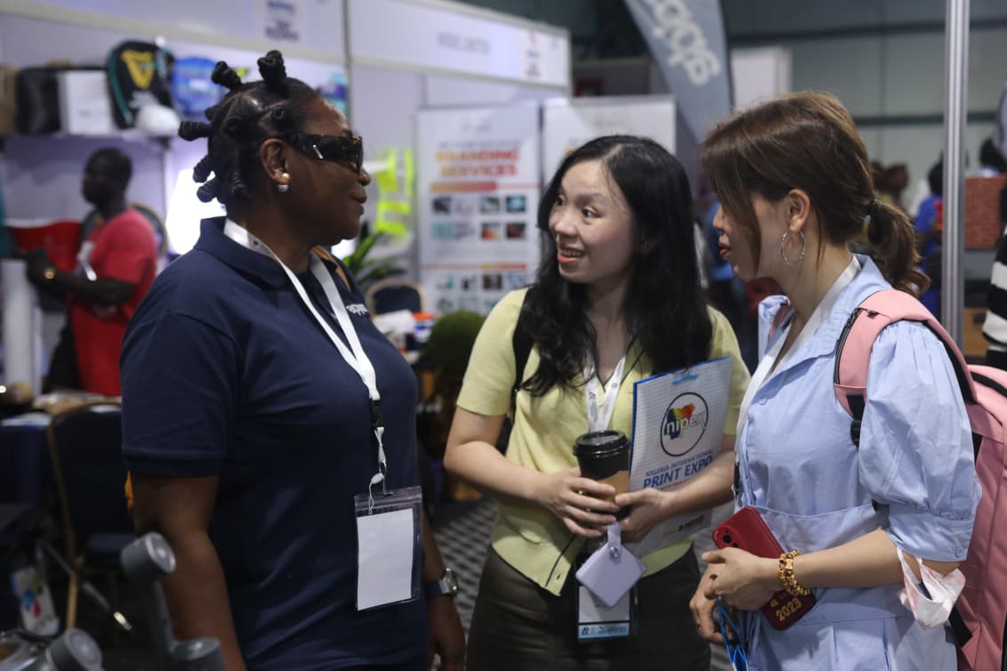 Industry professionals networking and exploring exhibitions at IPPPEX